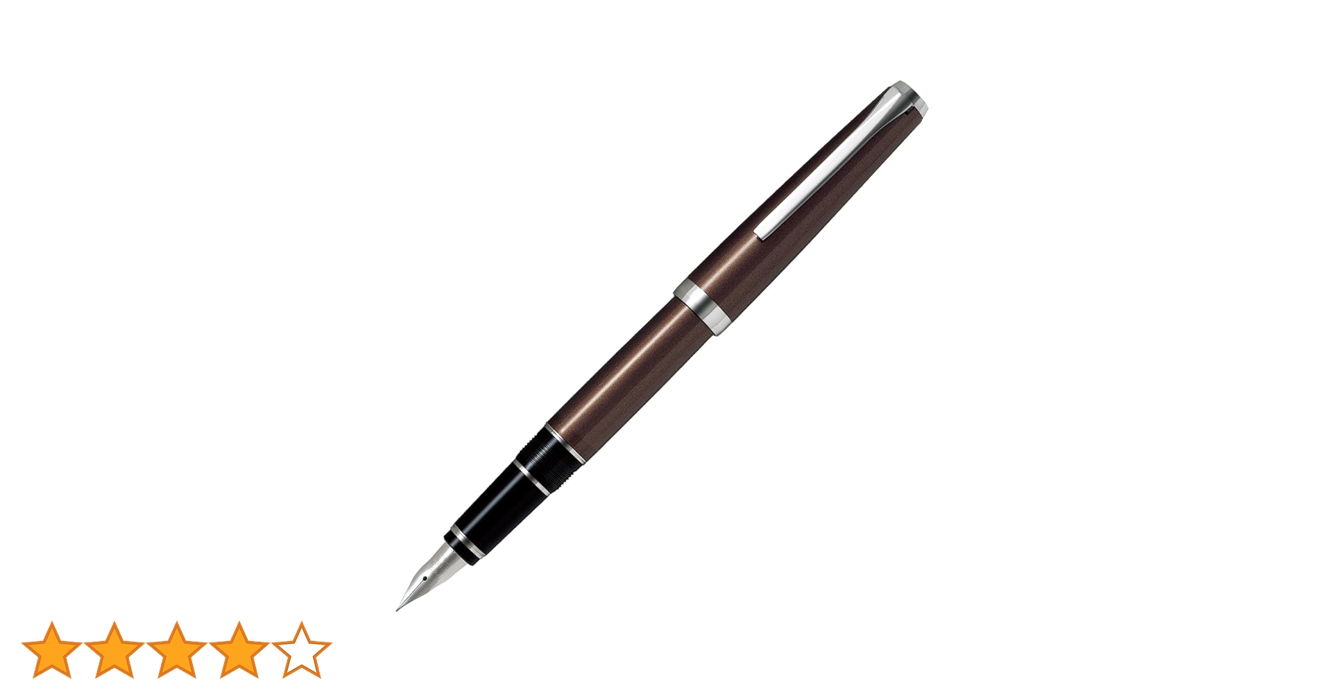 Amazon.co.jp: パイロット万年筆 エラボー ブラウン 極細字軟(SEF) FE